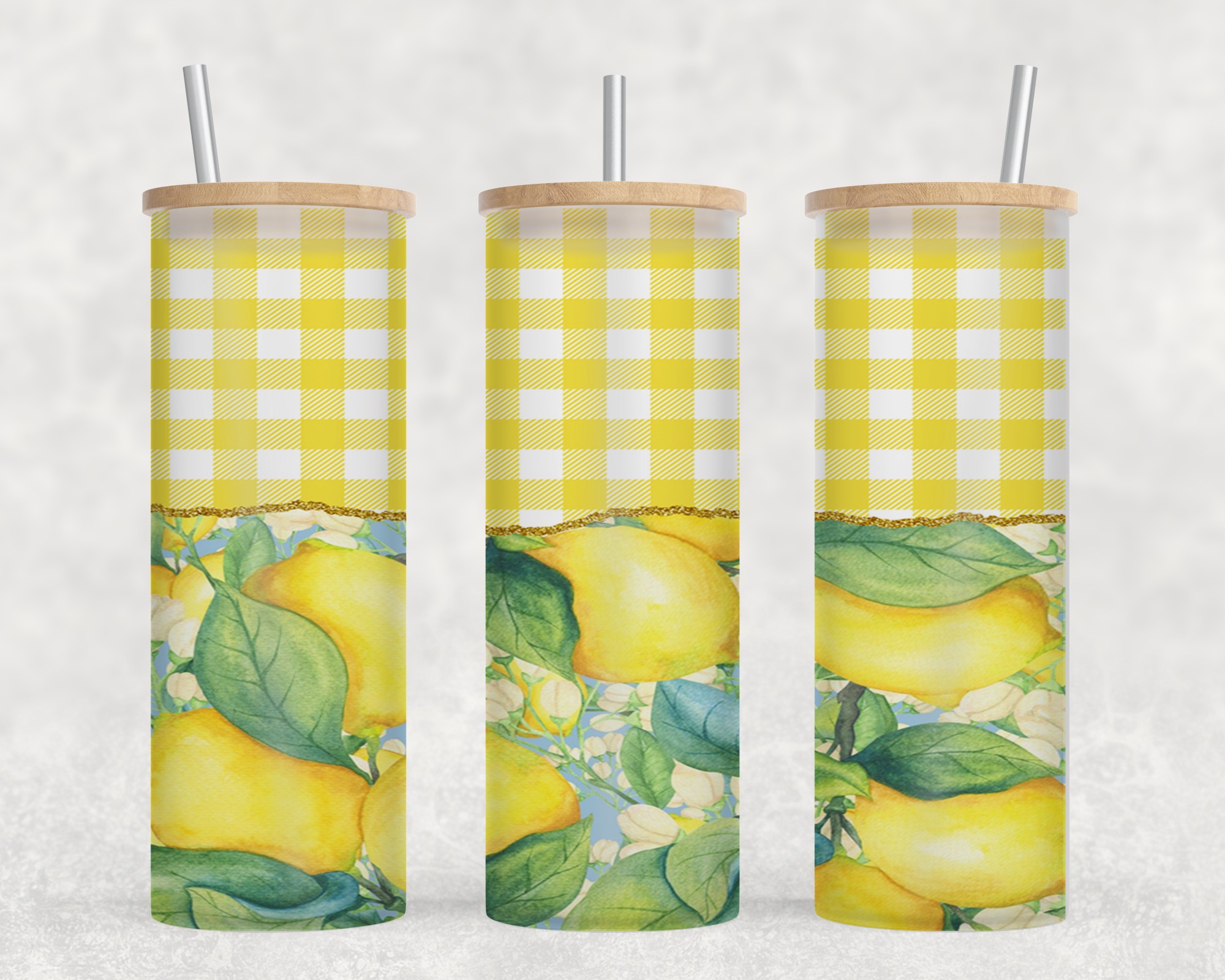Lemons Plaid-10588